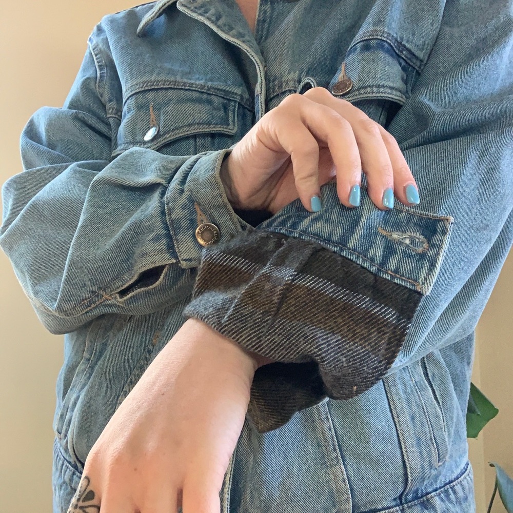 Wrangler Flannel Lined Jean Jacket